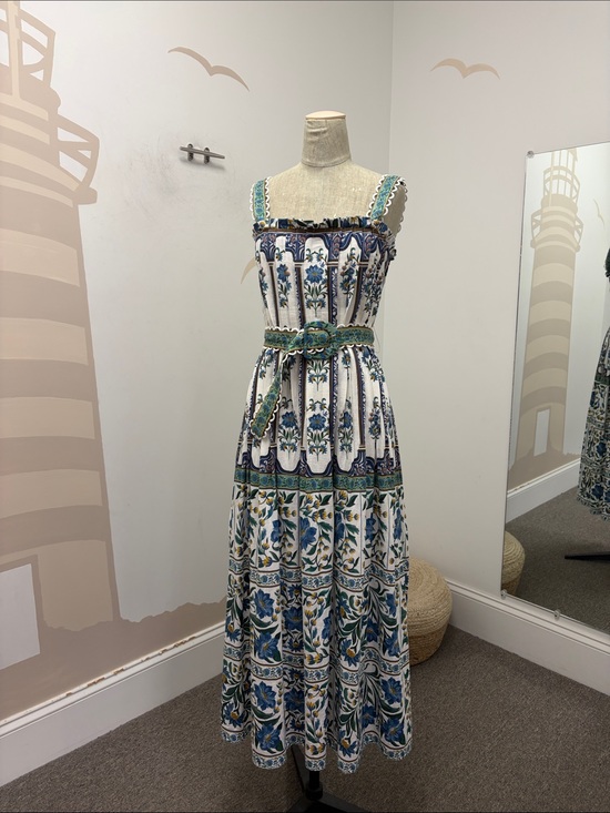 FARM Rio Dresses & Skirts - Farm Rio Sleeveless Floral Print Maxi Dress